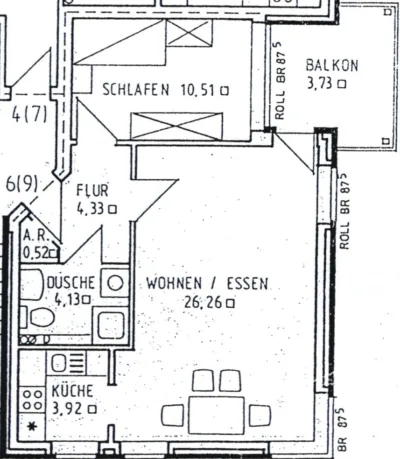 Angenehm Wohnen am Stadtrand… - Grundriss (3020)
